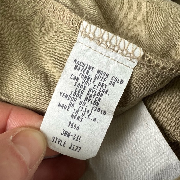 L.L. Bean Mens vintage upland briar proof hunting pants 38x31 - Picture 6 of 6